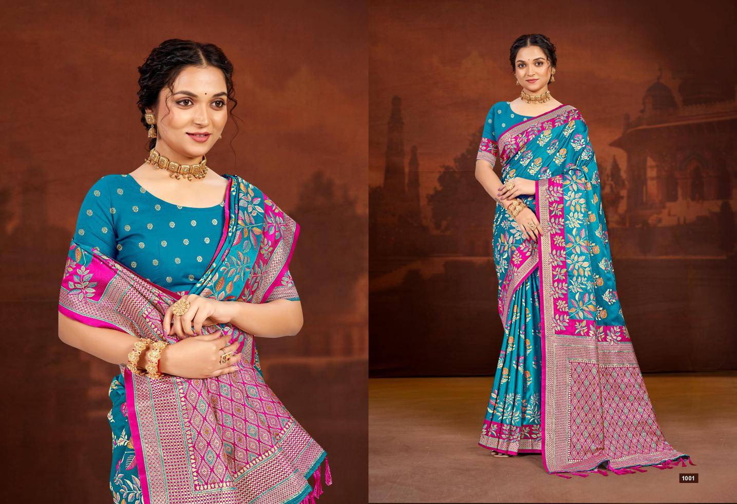 Bunawat - Surmai Satan saree wholesalers in Gujarat